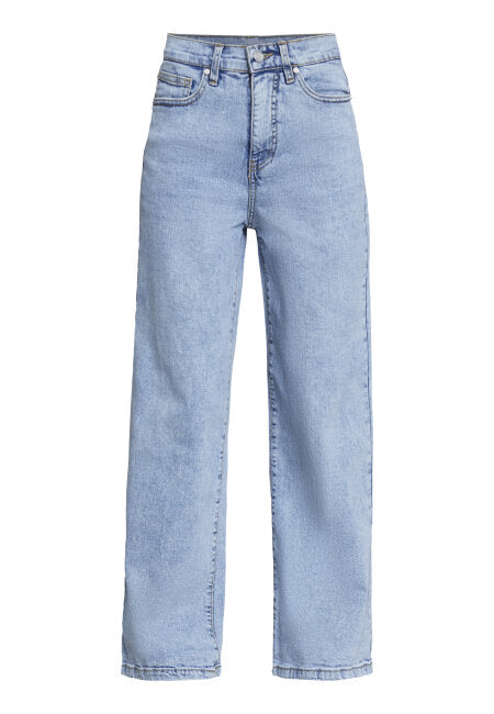 Rechte jeans Ligh blue wash