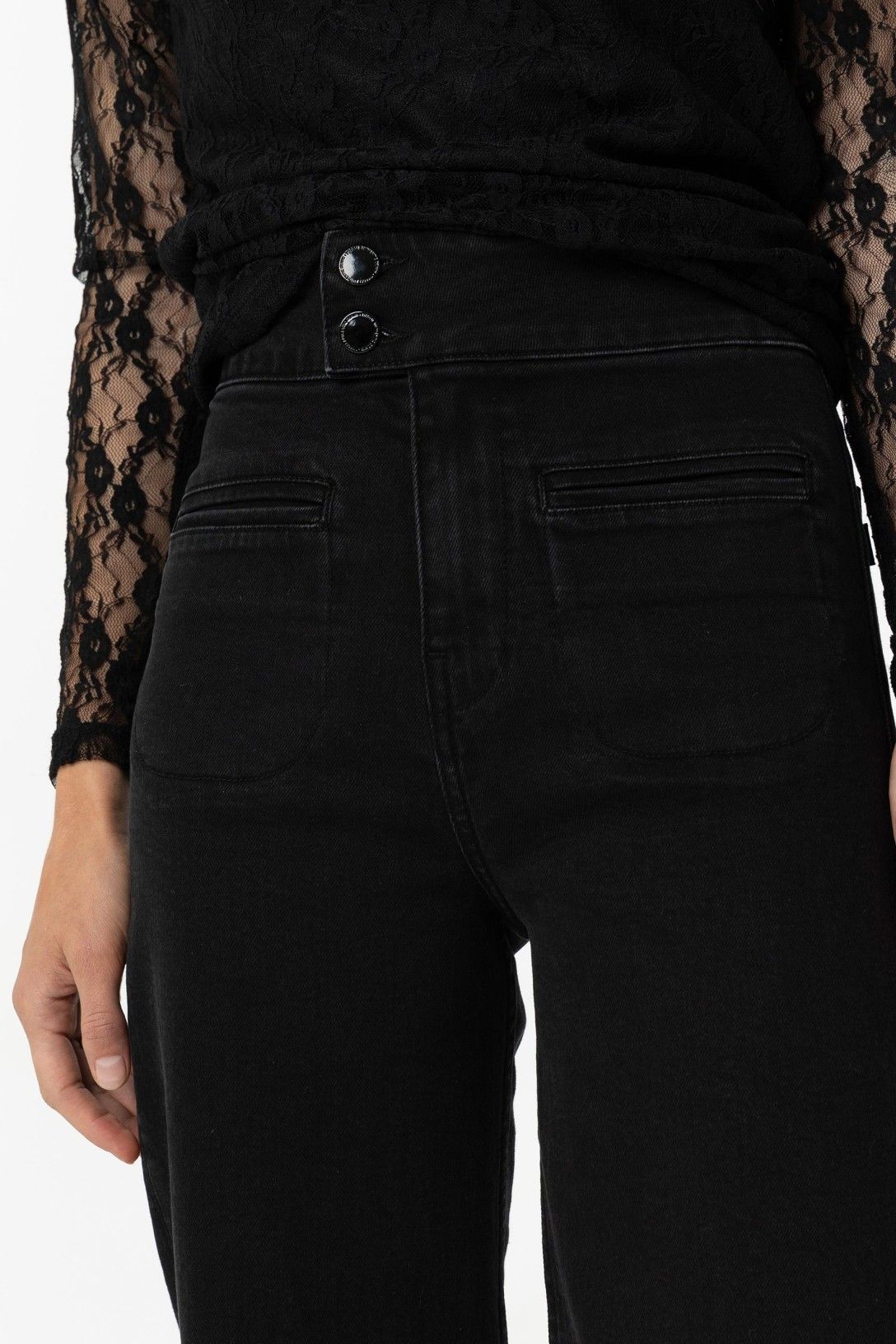 High wasted jeans Olivia black