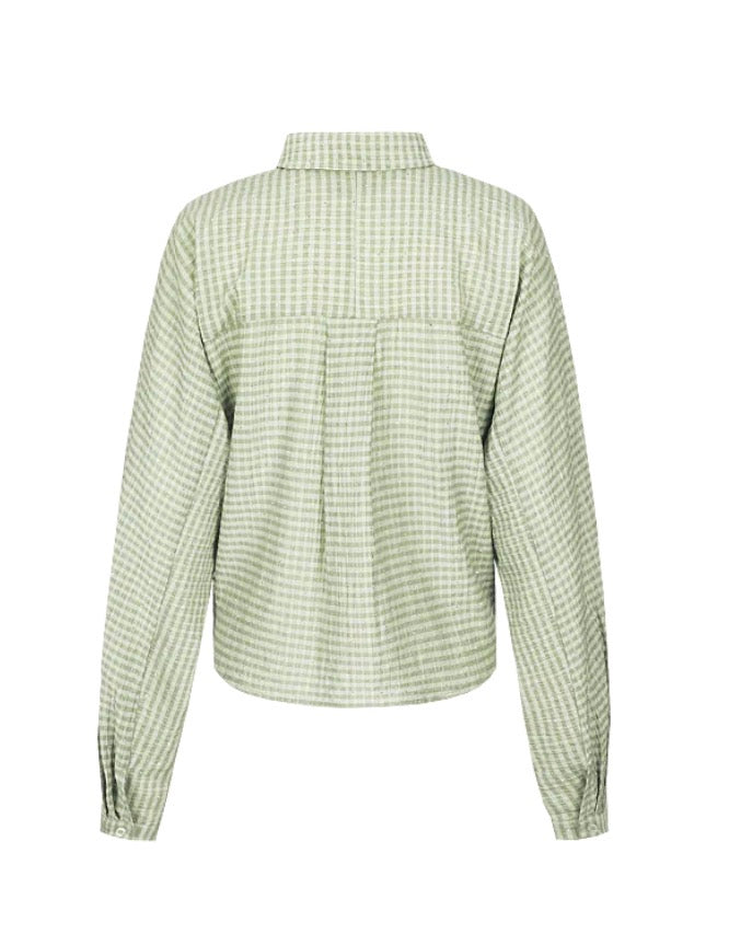 Benja blouse fern green