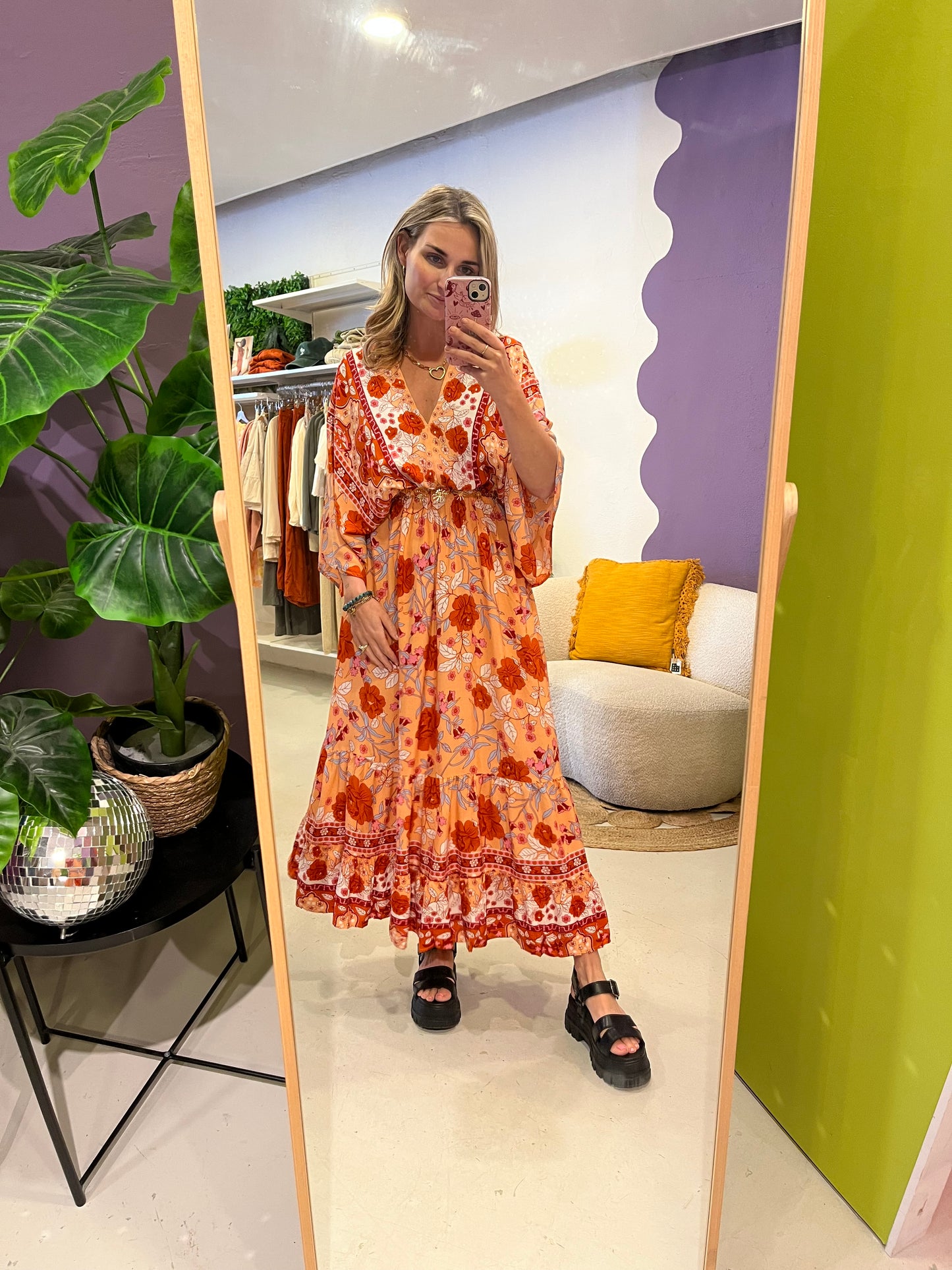 Maxi dress print