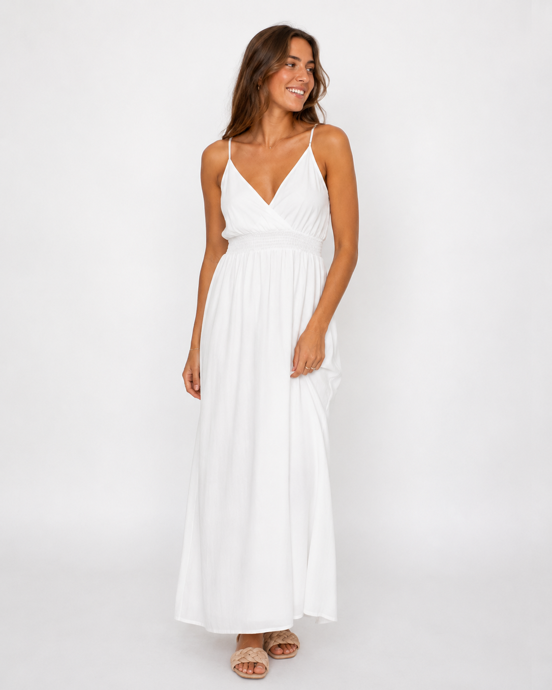 Maxi dress white