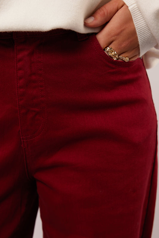 Verina pants rhubarb