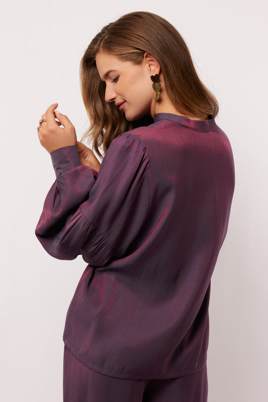 Grover top purple