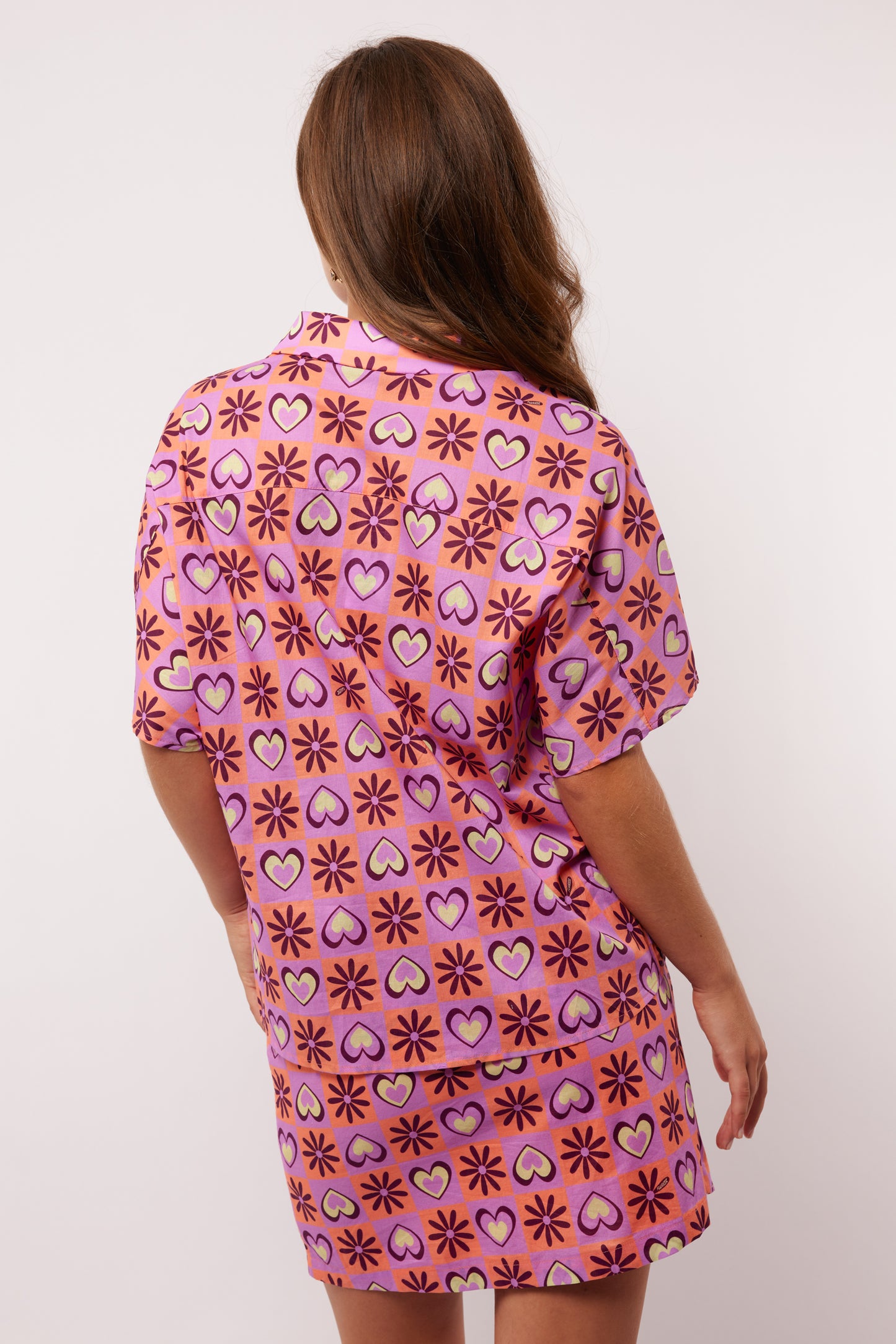 Livinia skirt flower peach pale plum