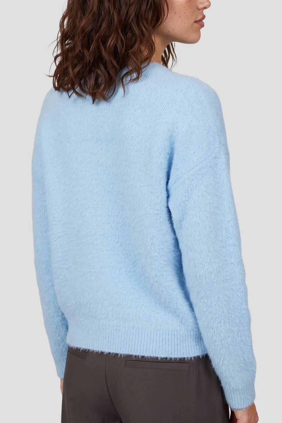 Islene knit sweater cloud blue