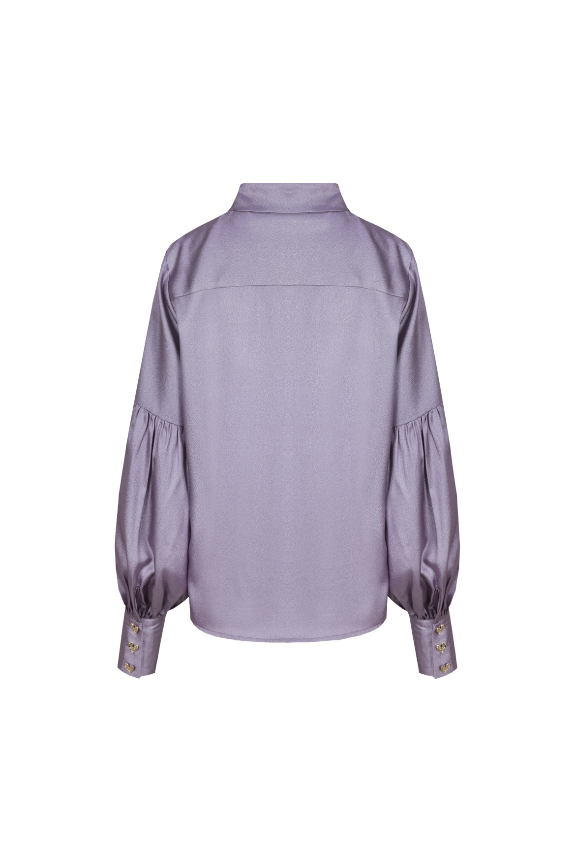 Paarse silky blouse