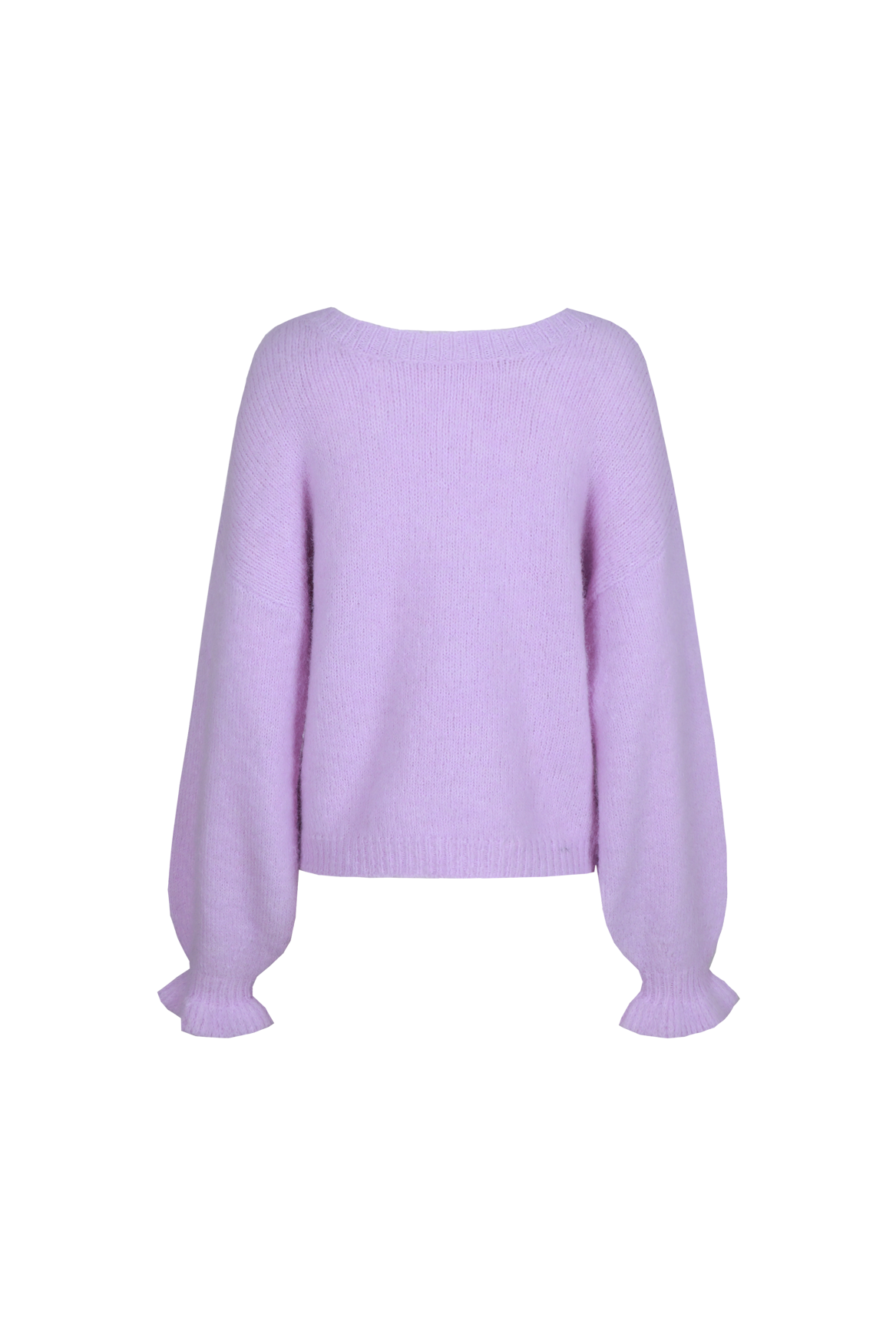 Caia knit sweater purple rose