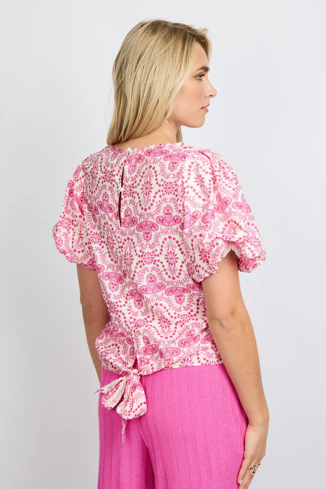 Abbi top pink