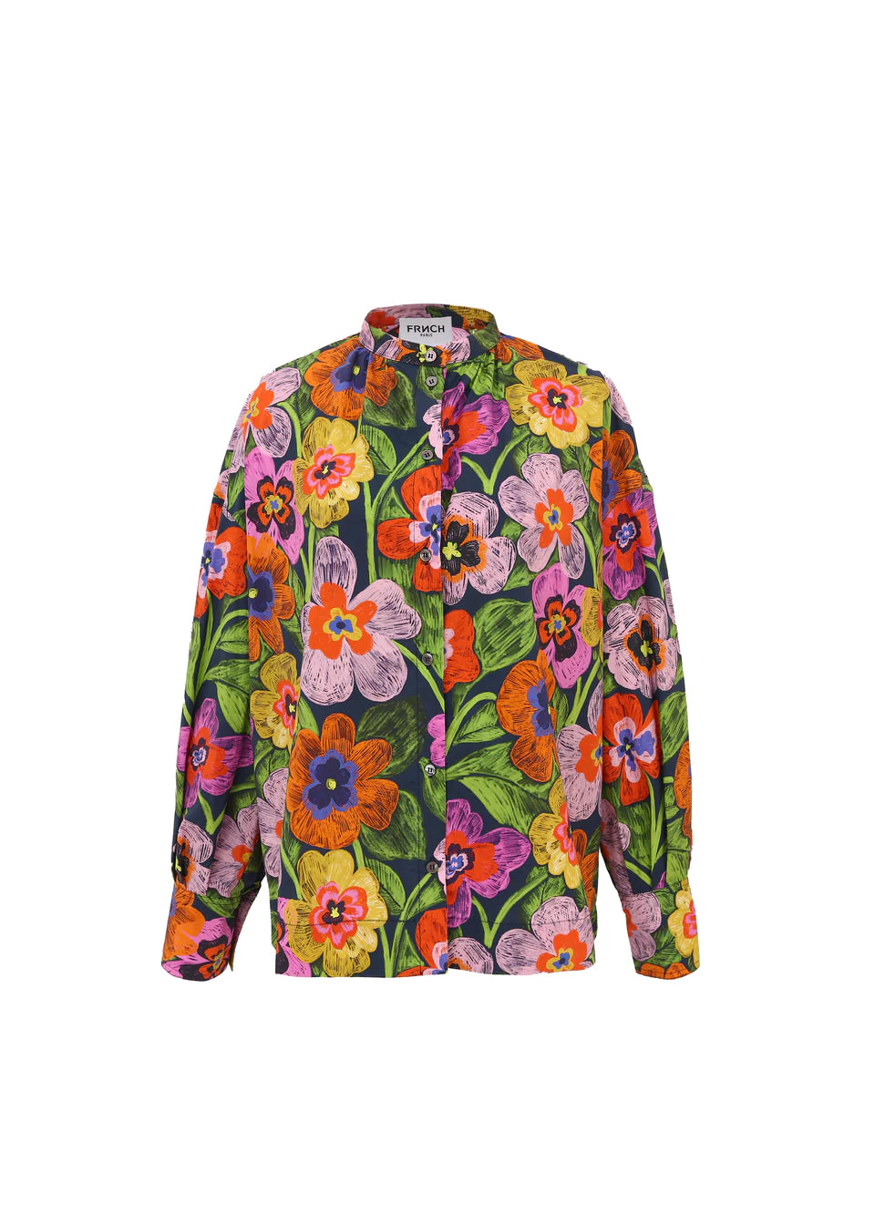 Wild garden oversized blouse