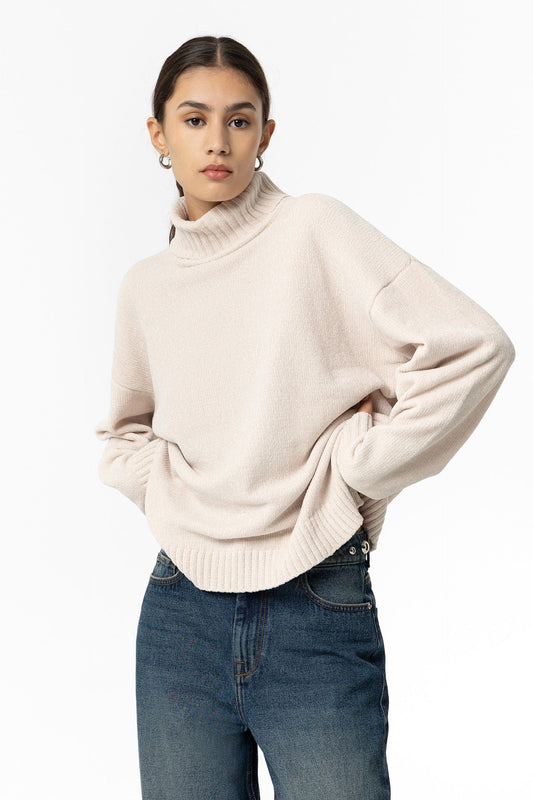 Zachte trui velvet breisel