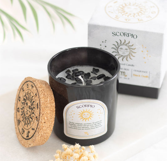 Sterrenbeeld geurkaars Schorpioen/scorpio