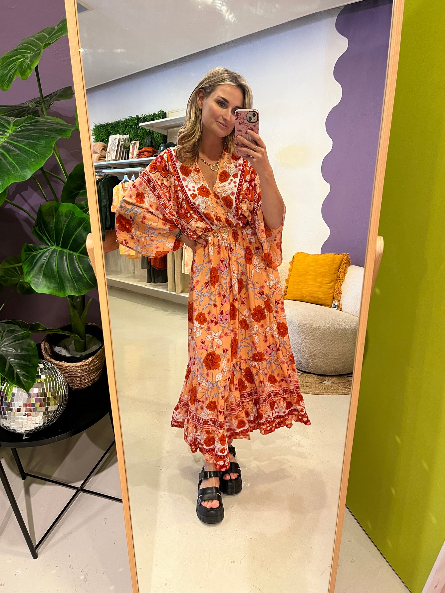 Maxi dress print