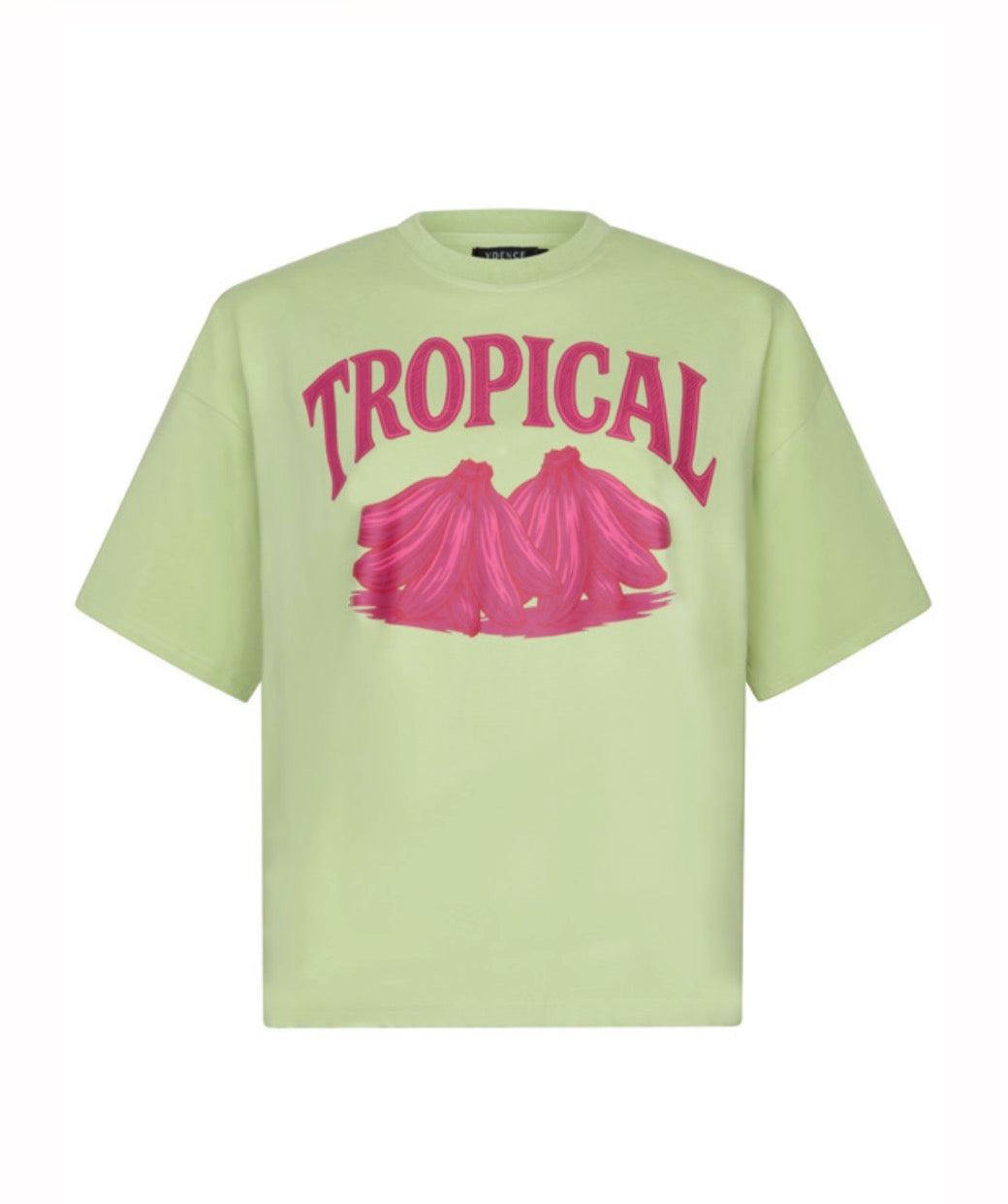 T-shirt tropical soft green
