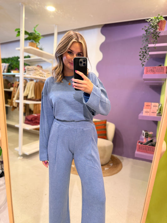 Halina pants trypan blue