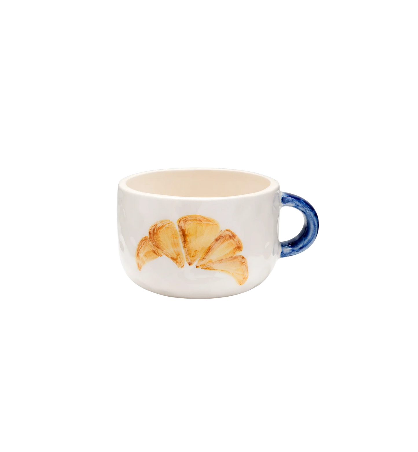 Croissant cappuchino mug