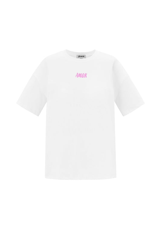 T-shirt amor white