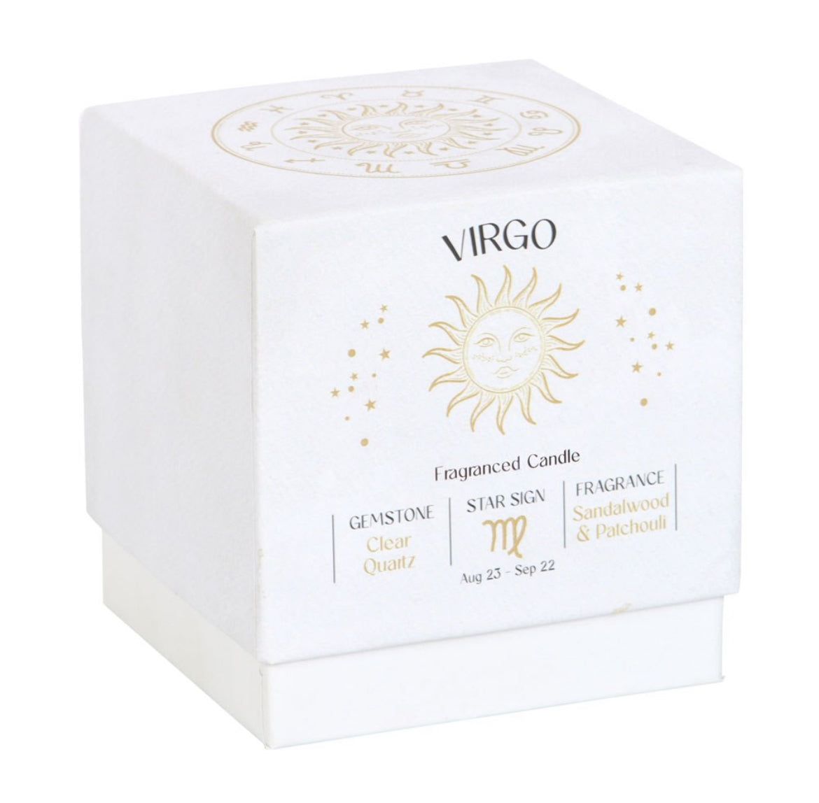 Sterrenbeeld geurkaars Maagd/Virgo