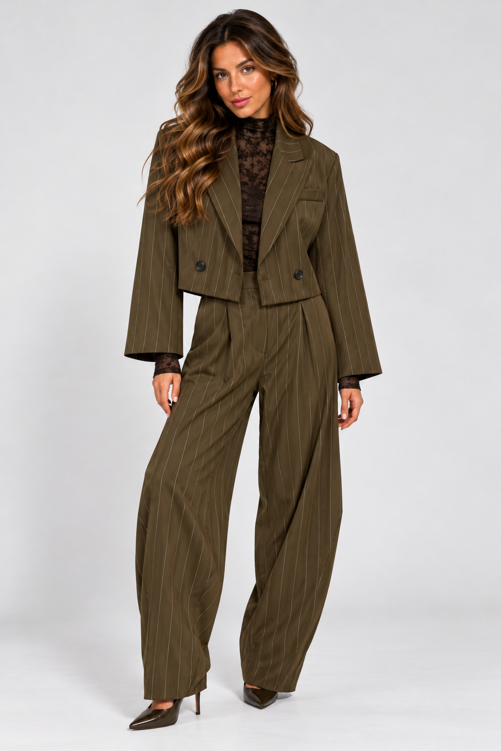 Barrel pants jojo olive