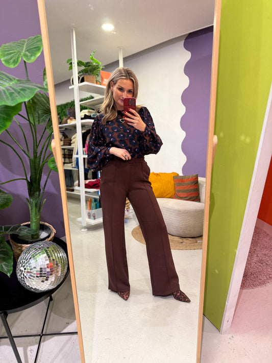 Kalista top rum raisan/midnight blue