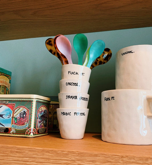 Espresso cup drama queen