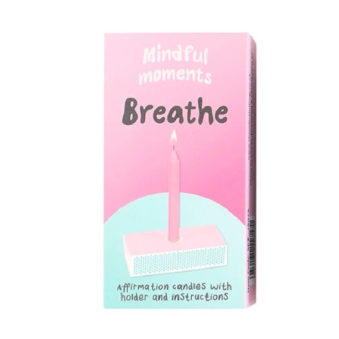 Breathe (Adem) affirmatie kaarsen