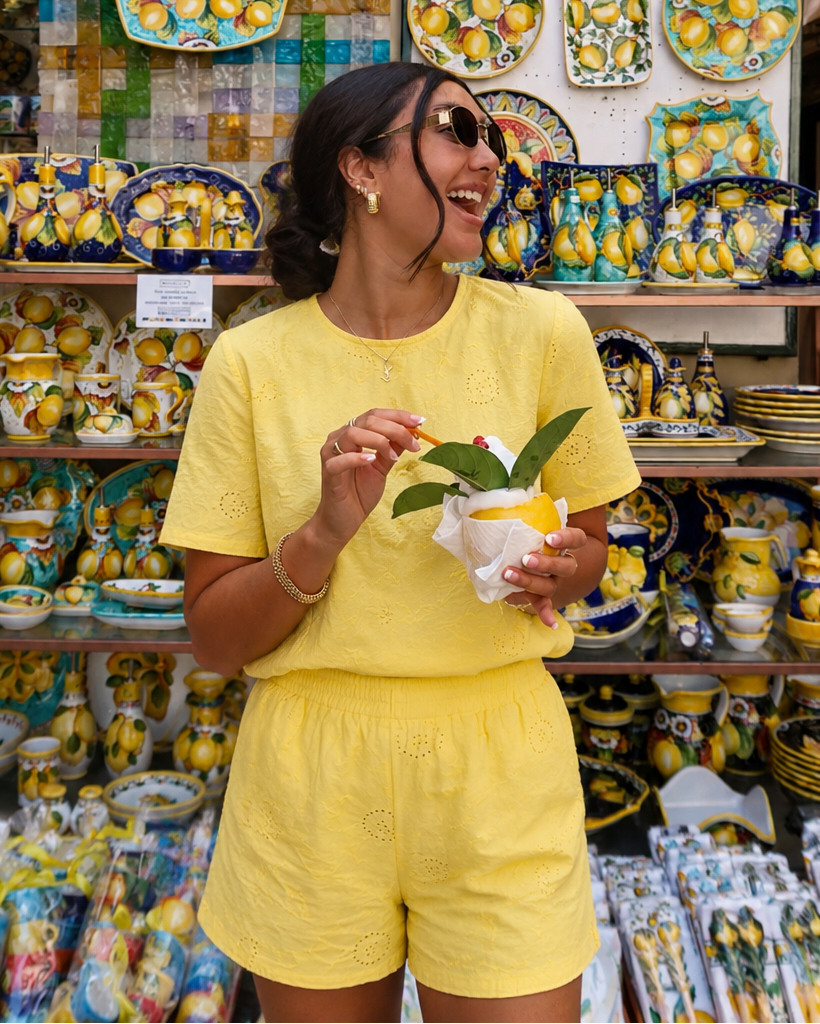 Mae t-shirt butter yellow