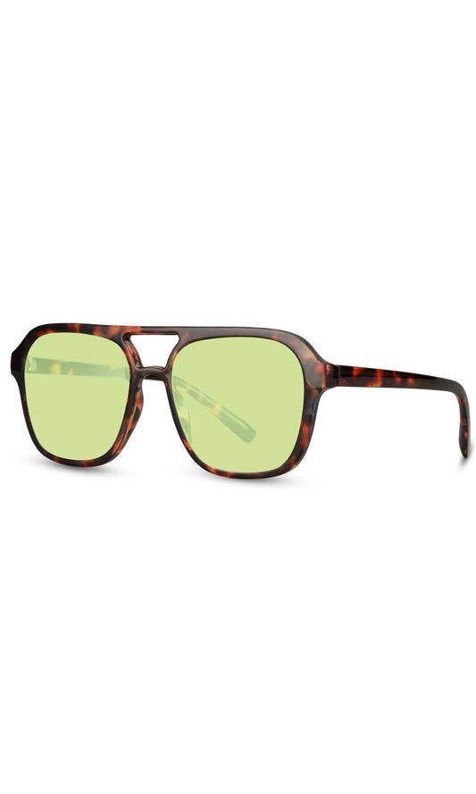 Zonnebril Tom tortoise green 9524