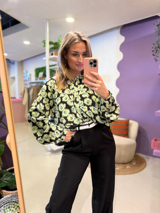 Lioraina blouse matcha green