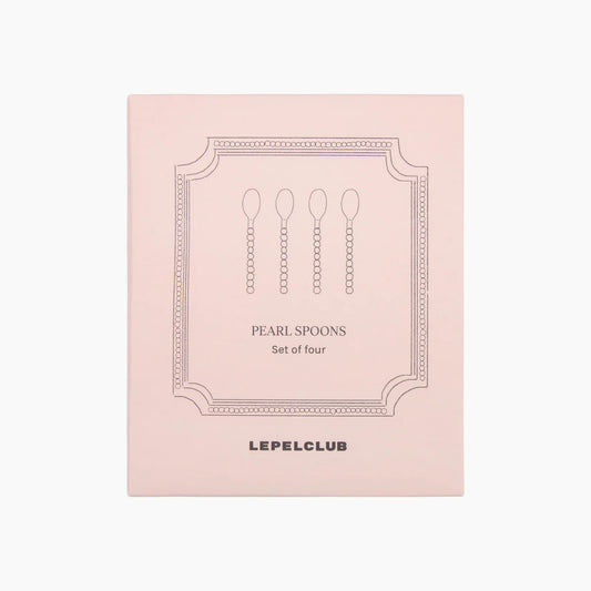 Pearl spoons set of four