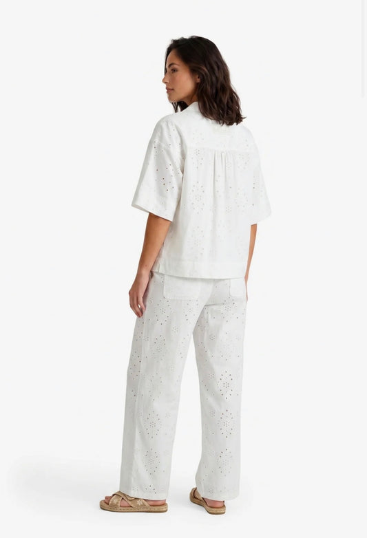 Aria pants off white