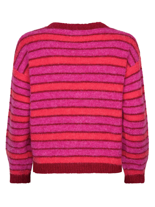 Cardigan Ginny fuchsia/red