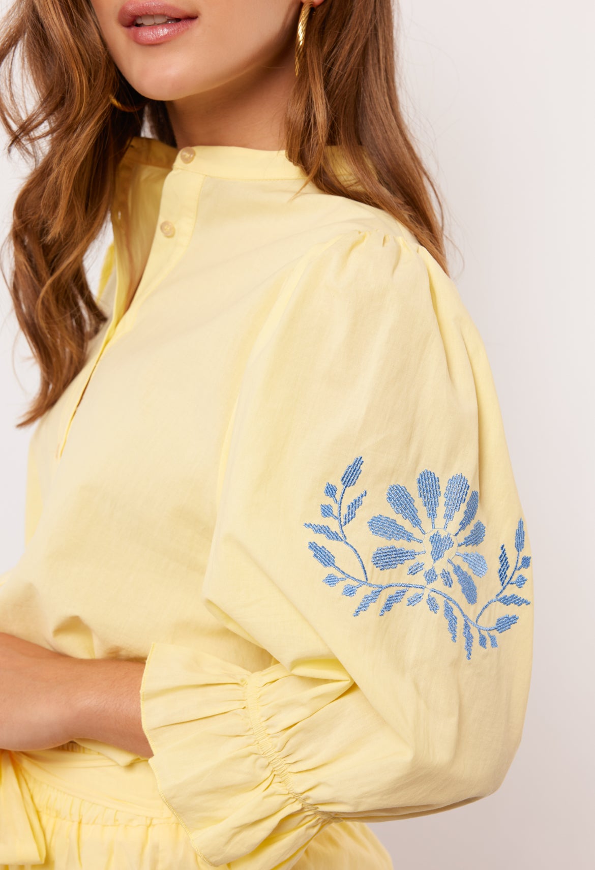 Marlowe blouse yellow