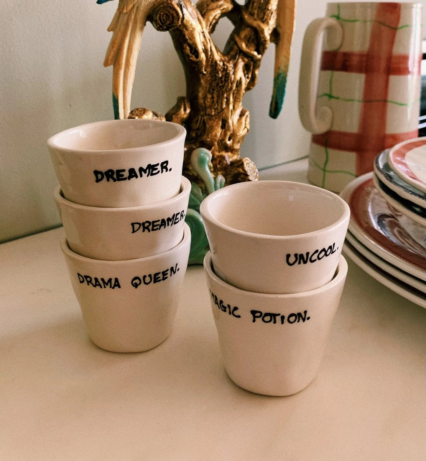 Espresso cup drama queen