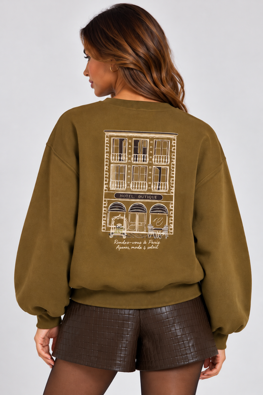 sweater hotel ydence olive