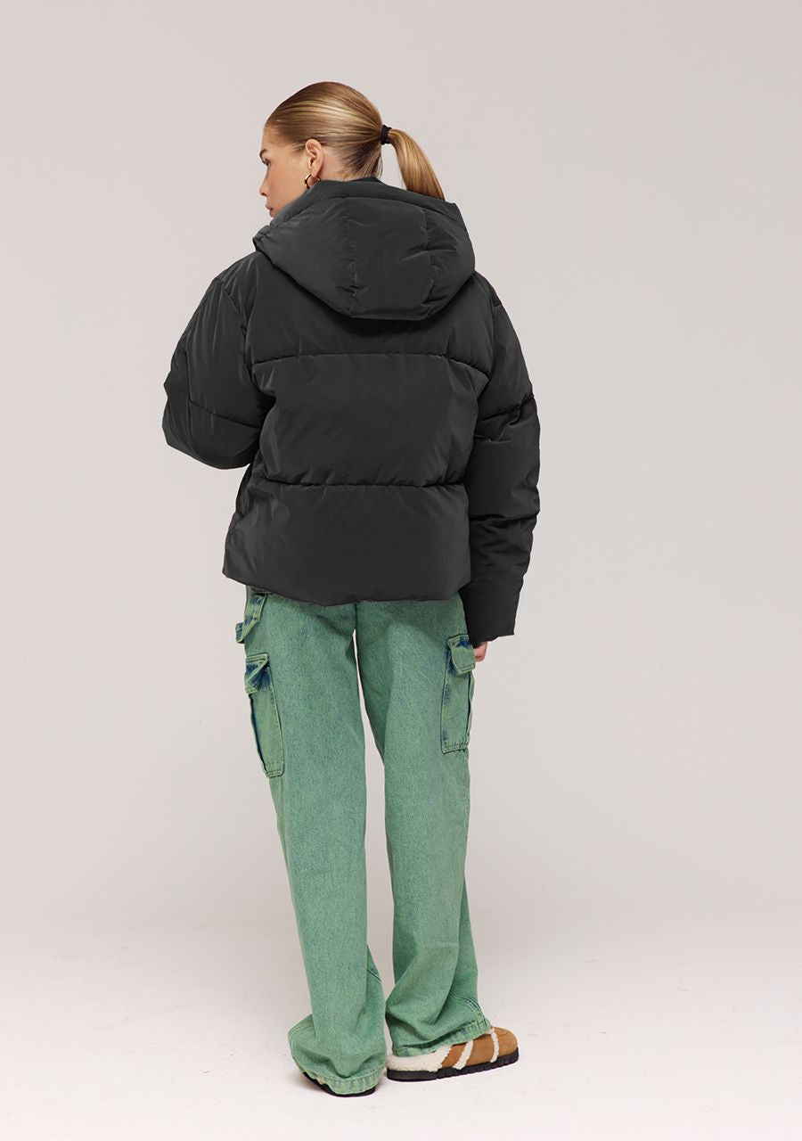 Abbie winterjas zwart