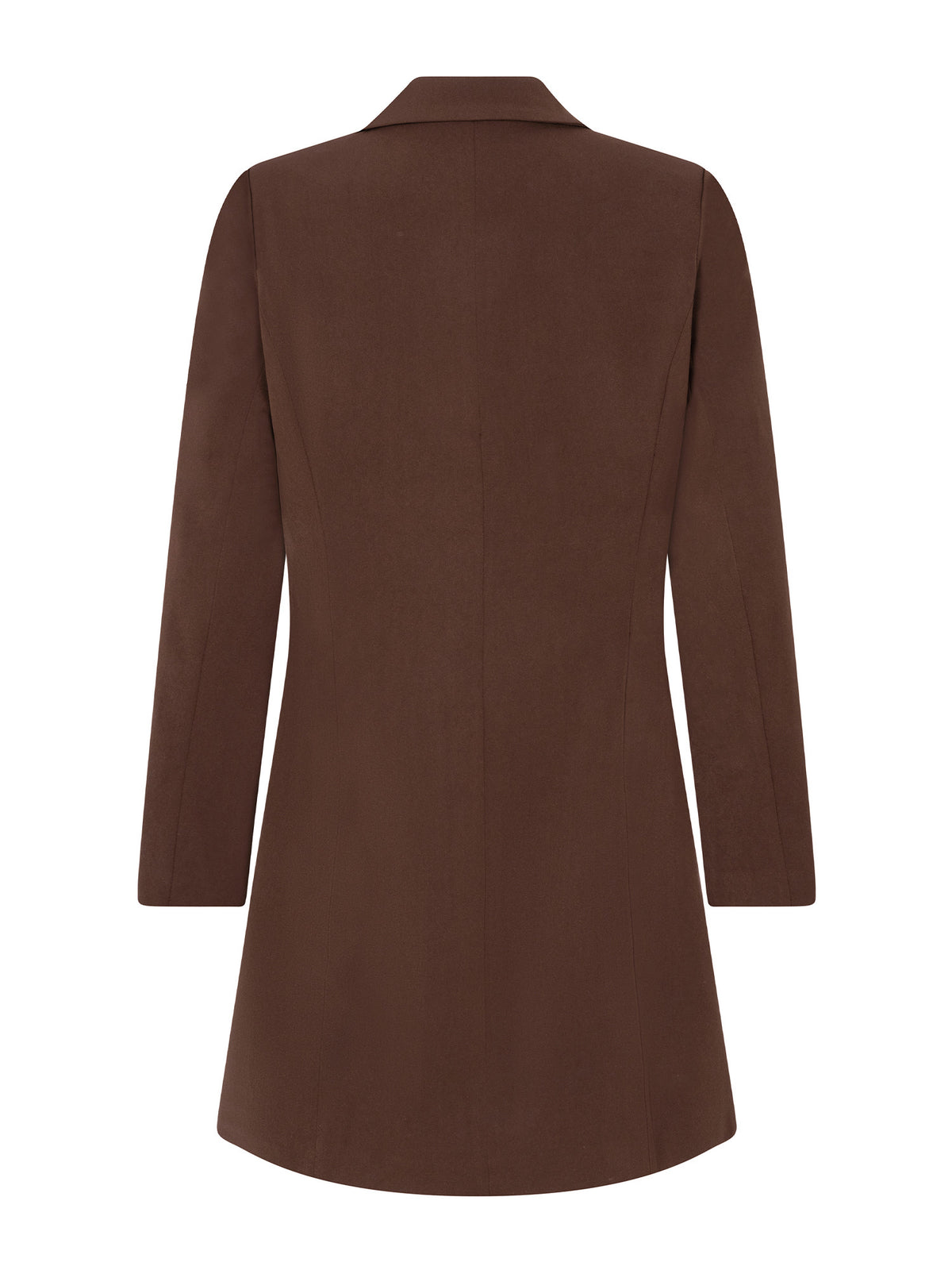 Blazer dress Carmel dark brown