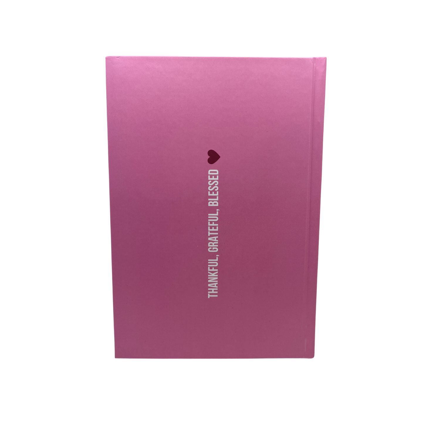 Gratitude journal pink