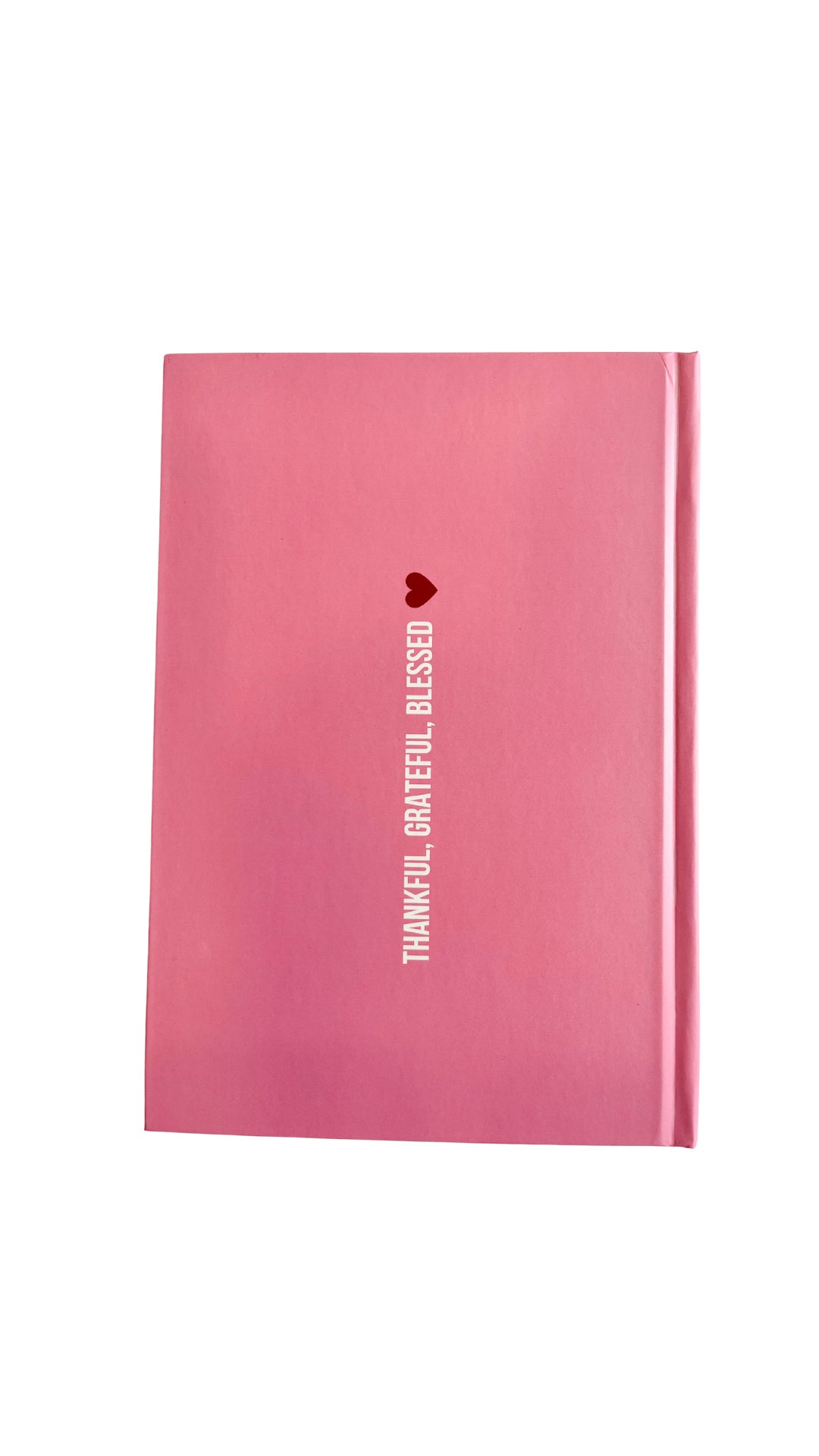 Gratitude journal pink