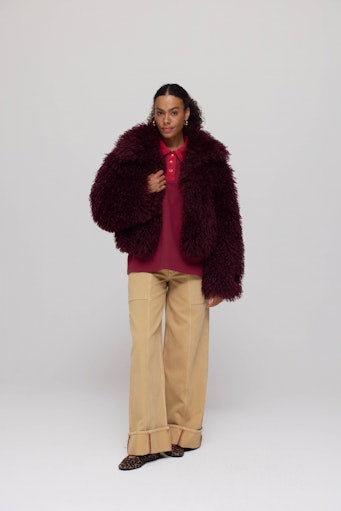 Stacy jacket dark fudge