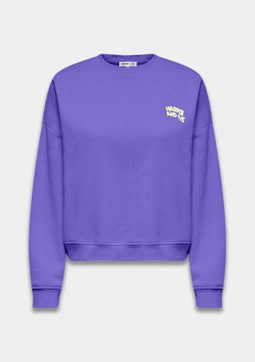 No drama club sweater paars