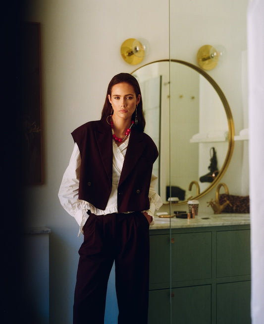 Coby longsleeve blouse ecru