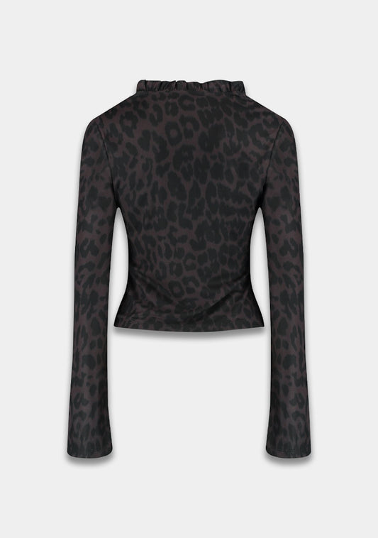 Lionne tijgerprint blouse