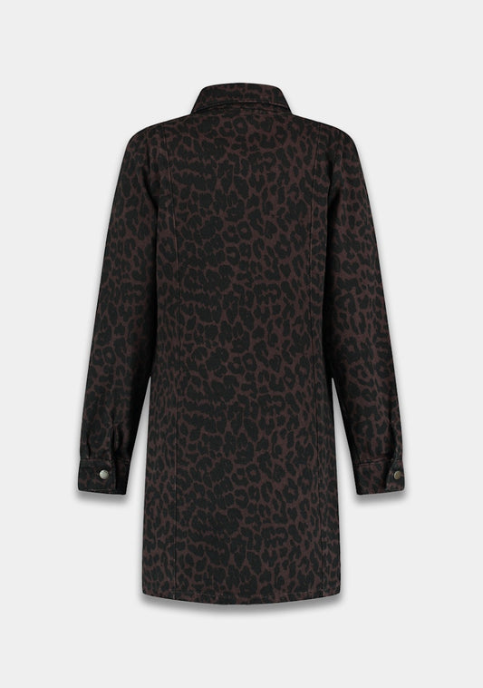 Zara dress tijgerprint