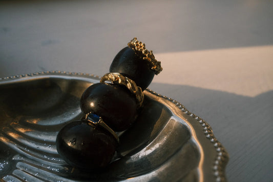 Ring Tiny Wave Brass