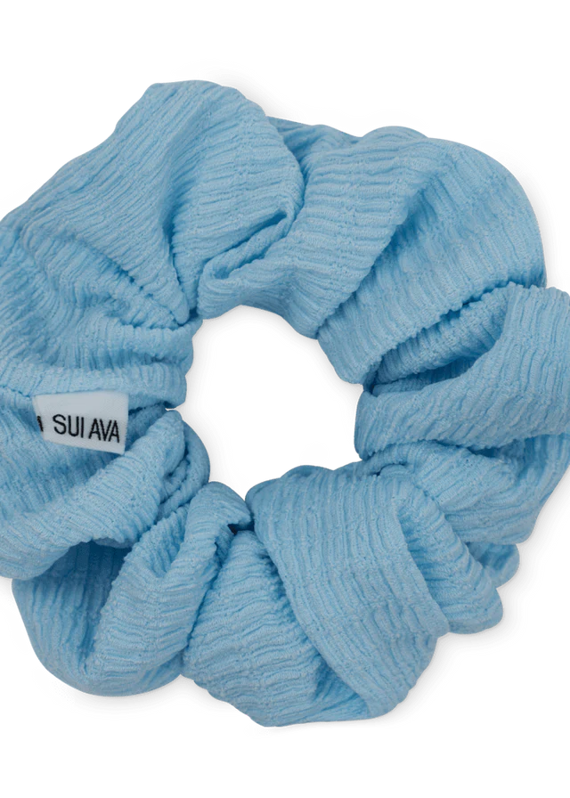 Ea scrunchie sky blue