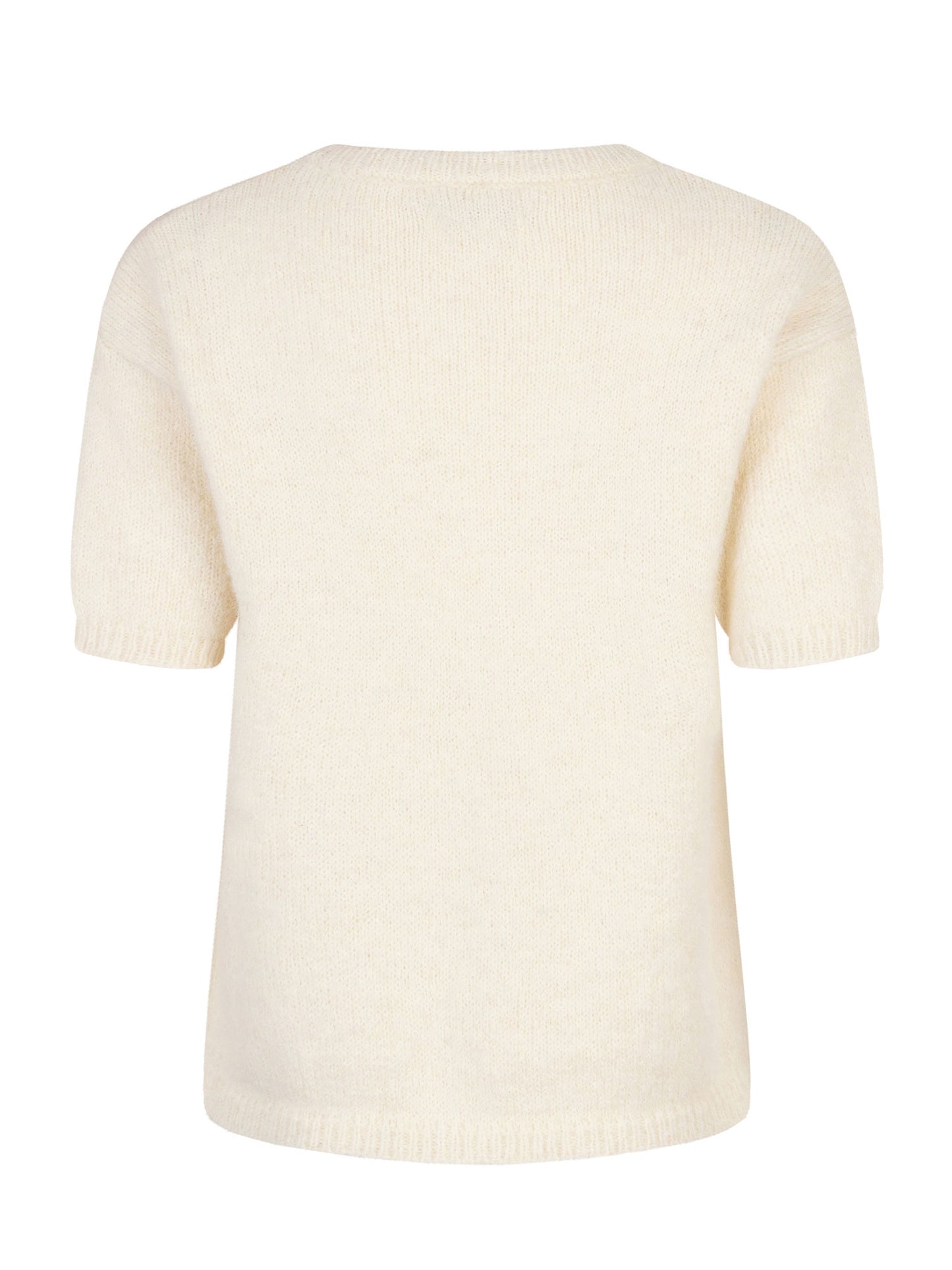 Knitted sweater eddie ecru