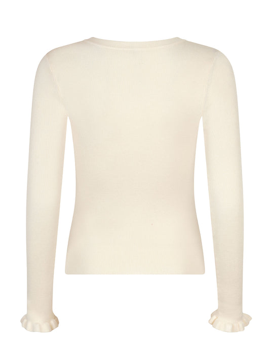 Knitted Top Shirley ecru