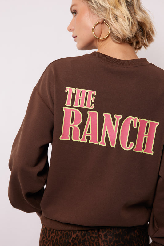 Taelia sweater mocha brown