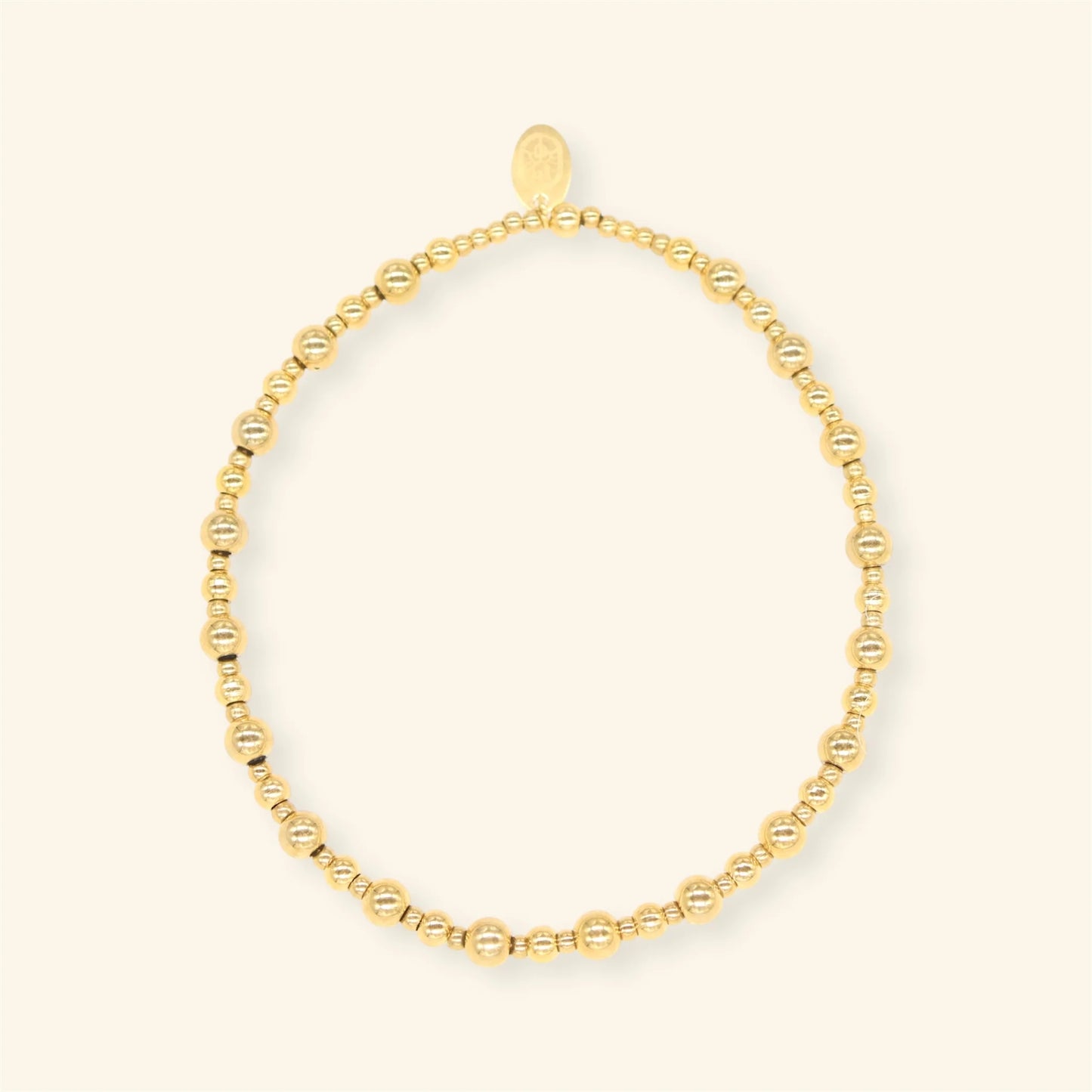 Refined gold armband
