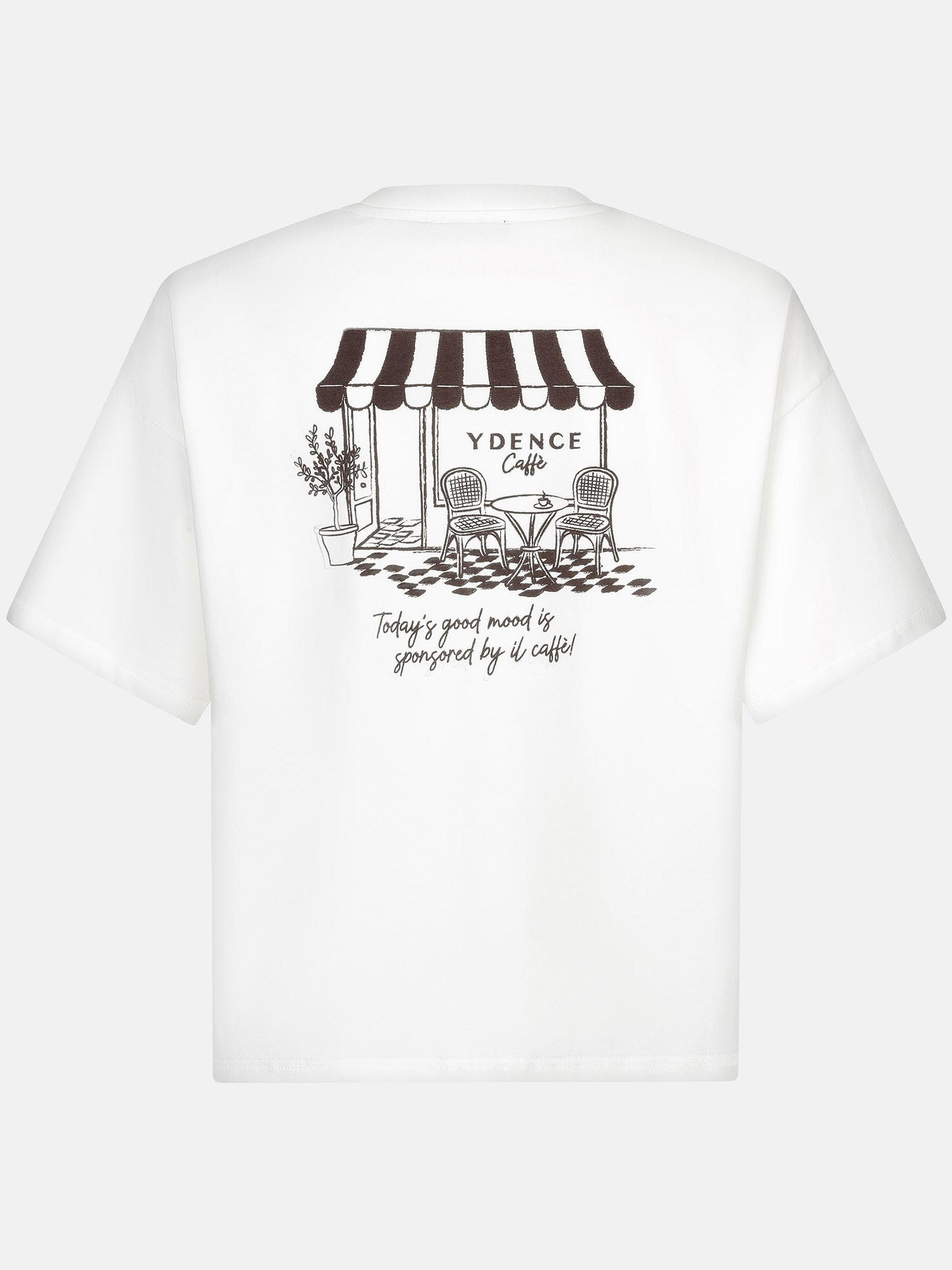 T-shirt ydence cafe off white